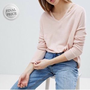 Jacqueline de Yong Pale Pink Sweater